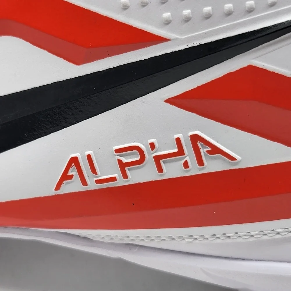 Nike Alpha Menace 4 Men 13 White‎ Red Football Cleats FZ7703-103